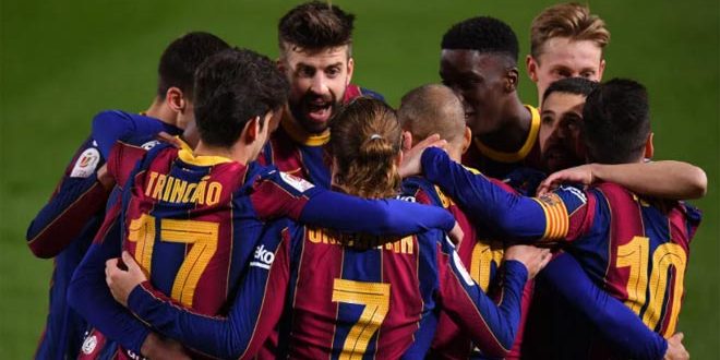 دام برس : دام برس | برشلونة يصنع الريمونتادا ويتأهل لنهائي كأس ملك إسبانيا